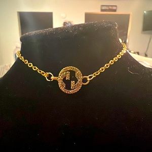 Authentic Gucci Charm Gold Anklet